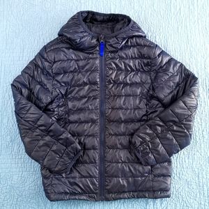 Boys' lightweight packable puffer jacket